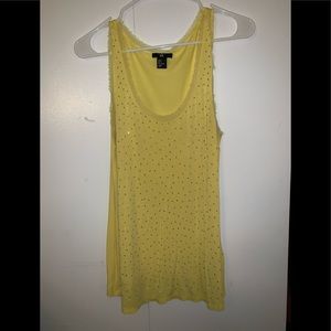 Yellow tank